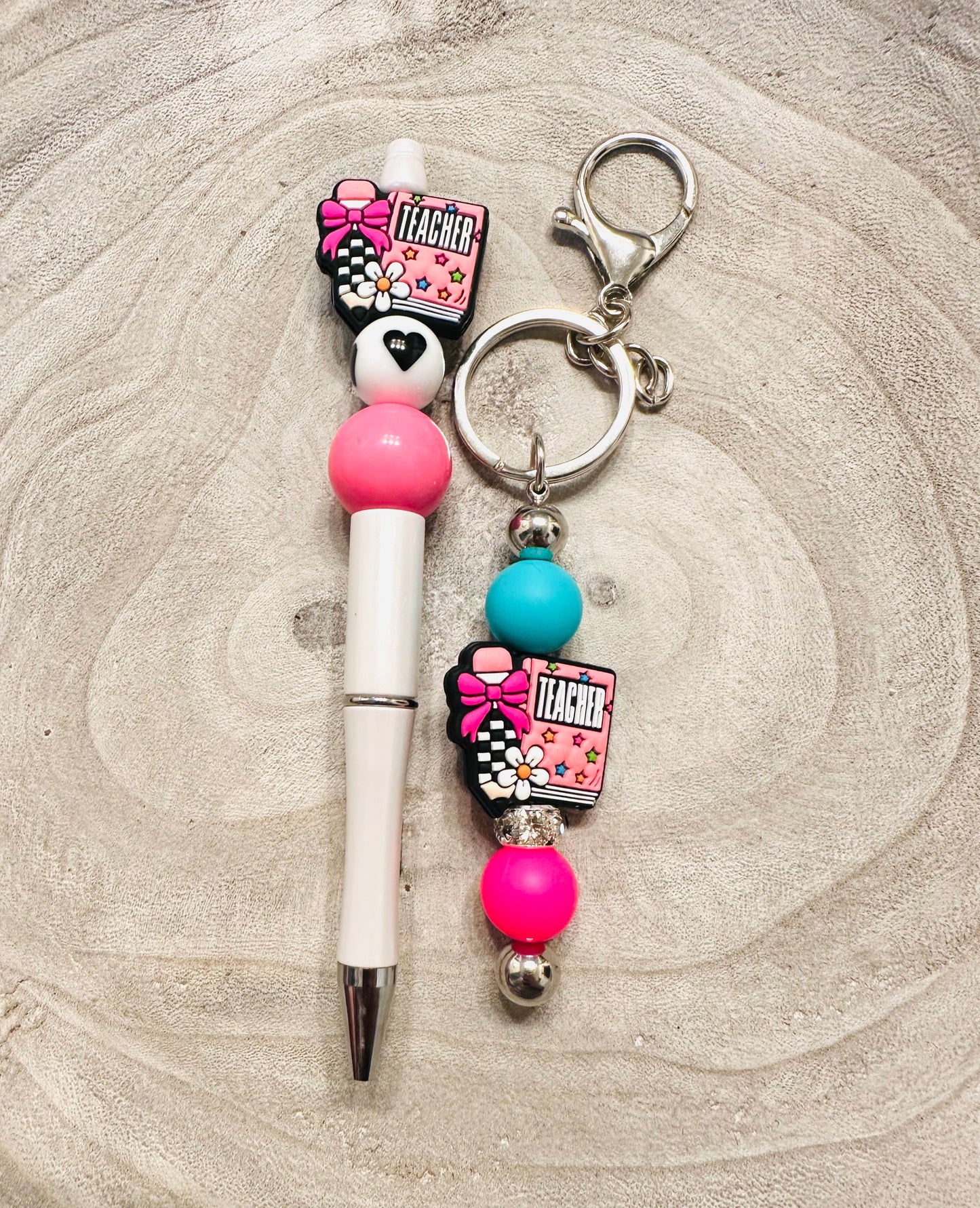 Teacher Pen & Keychain Sets