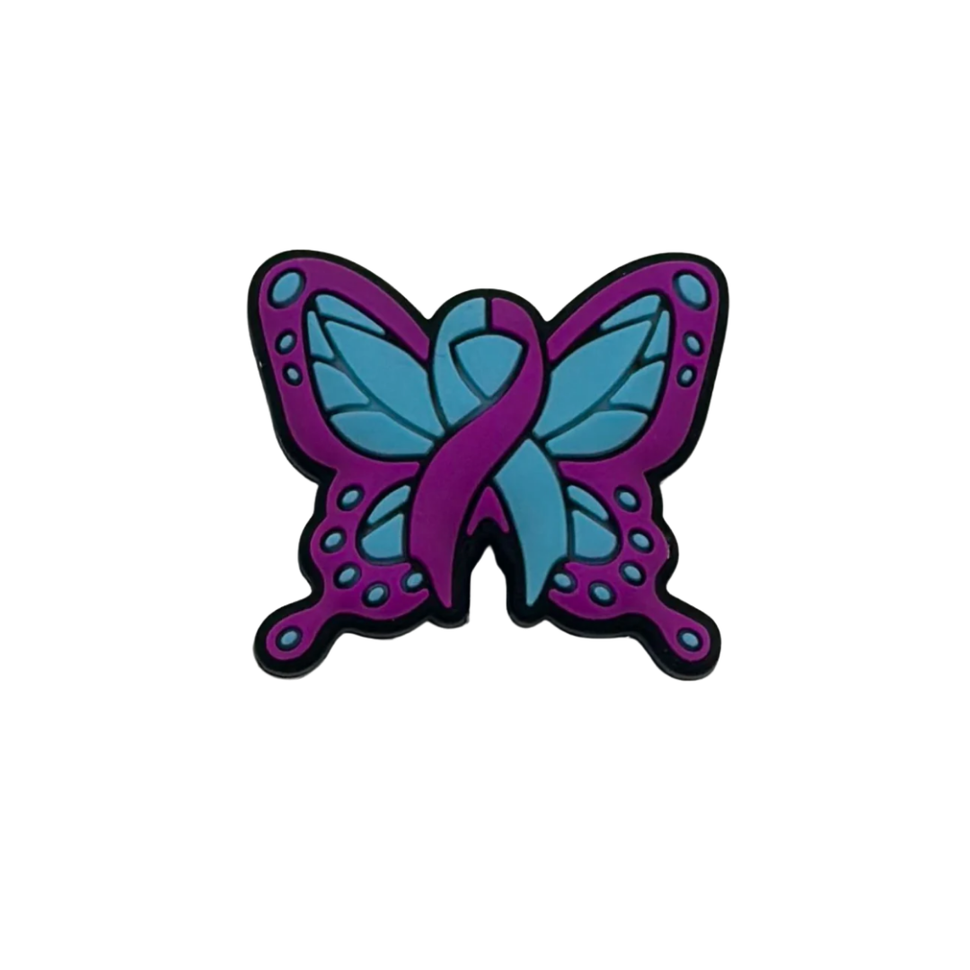 Mental Health Butterfly Focal Bead