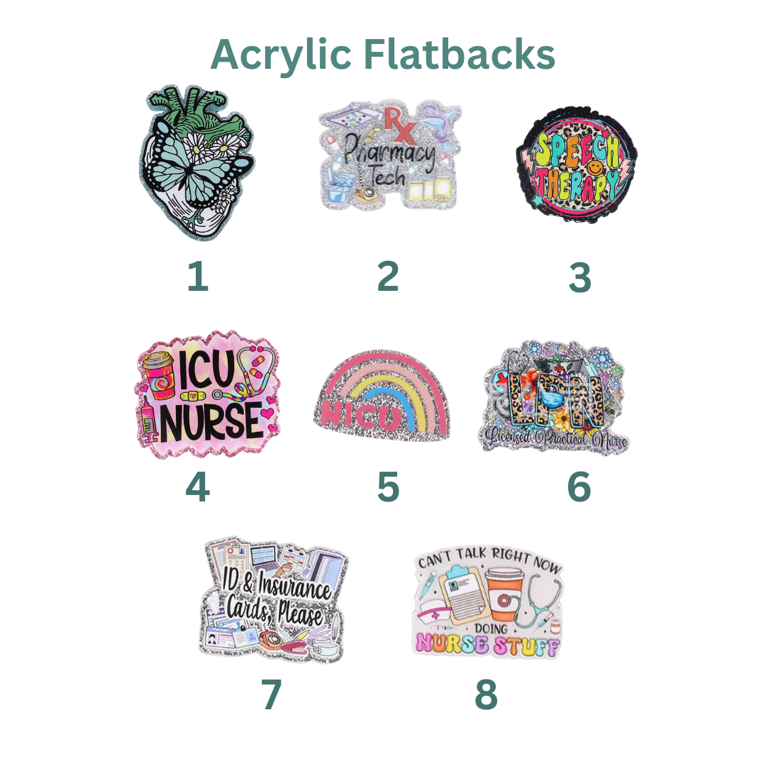 Acrylic Flatbacks