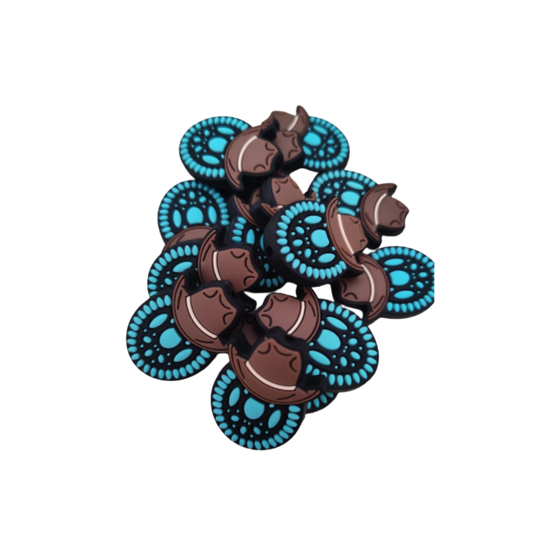 Turquoise Western Hat Focal Bead