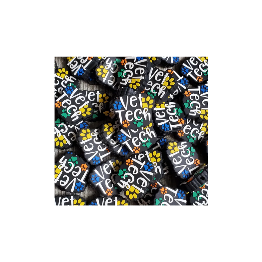 Vet Tech Focal Bead