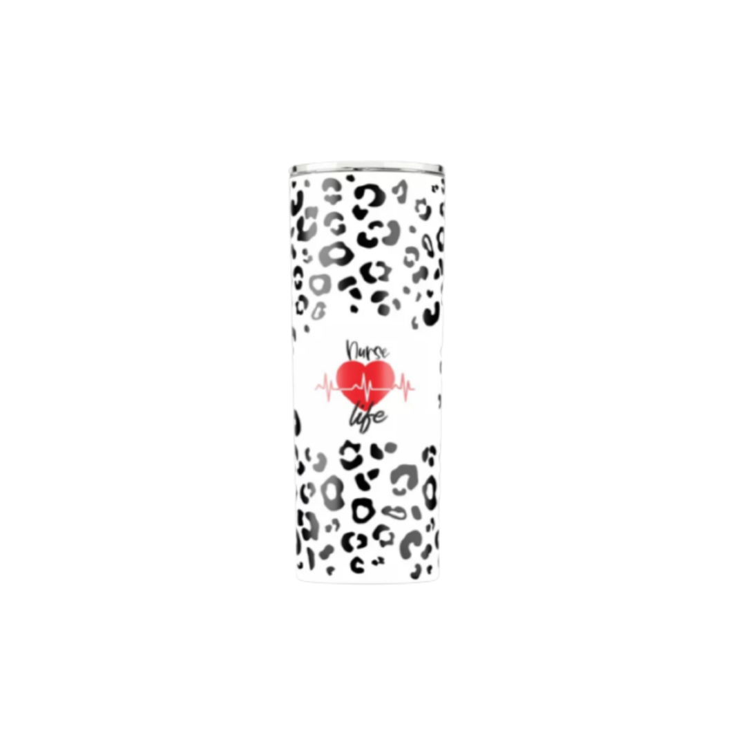 Nurse Life Cheetah Tumbler
