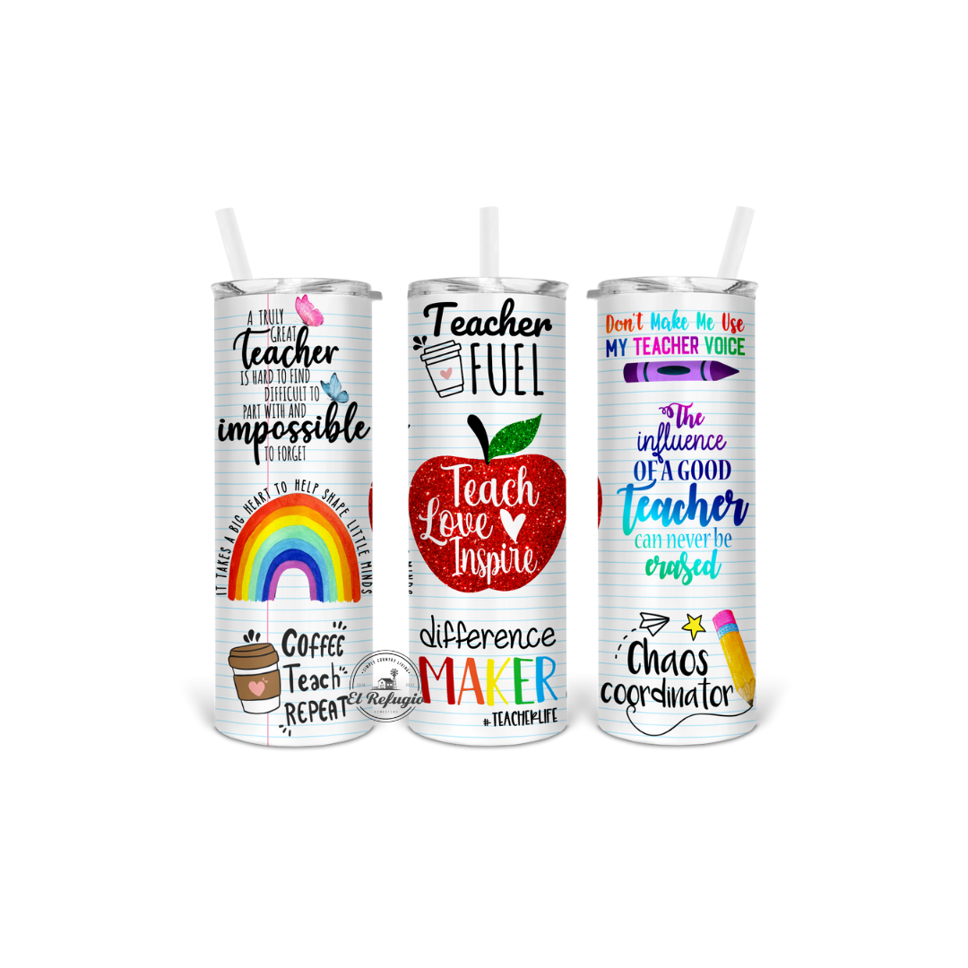 Teach Love Inspire Tumbler