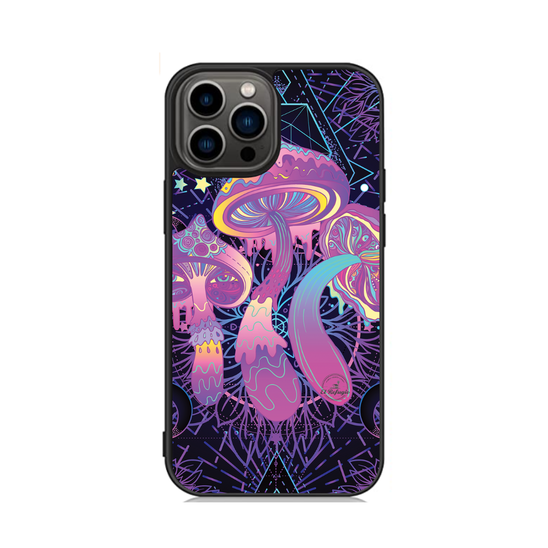 Groovy Mushrooms iphone case