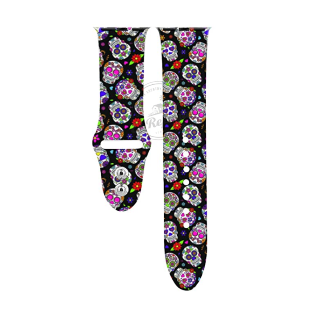 Sugar Skull watch band