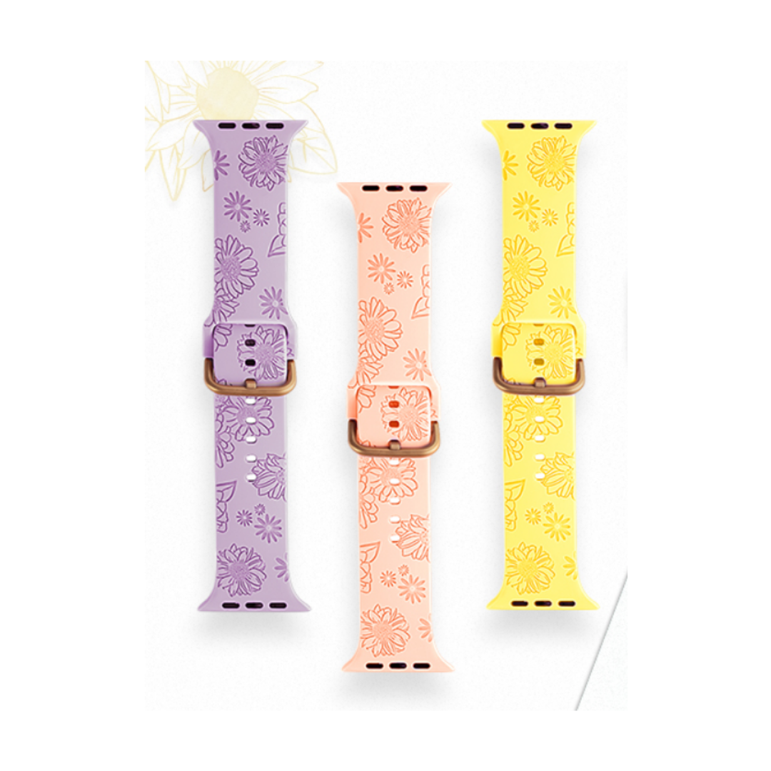 Sunflower & Daisy Apple Watch Band