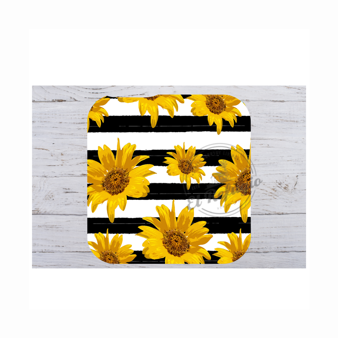 Sunflower Stripes MousePad