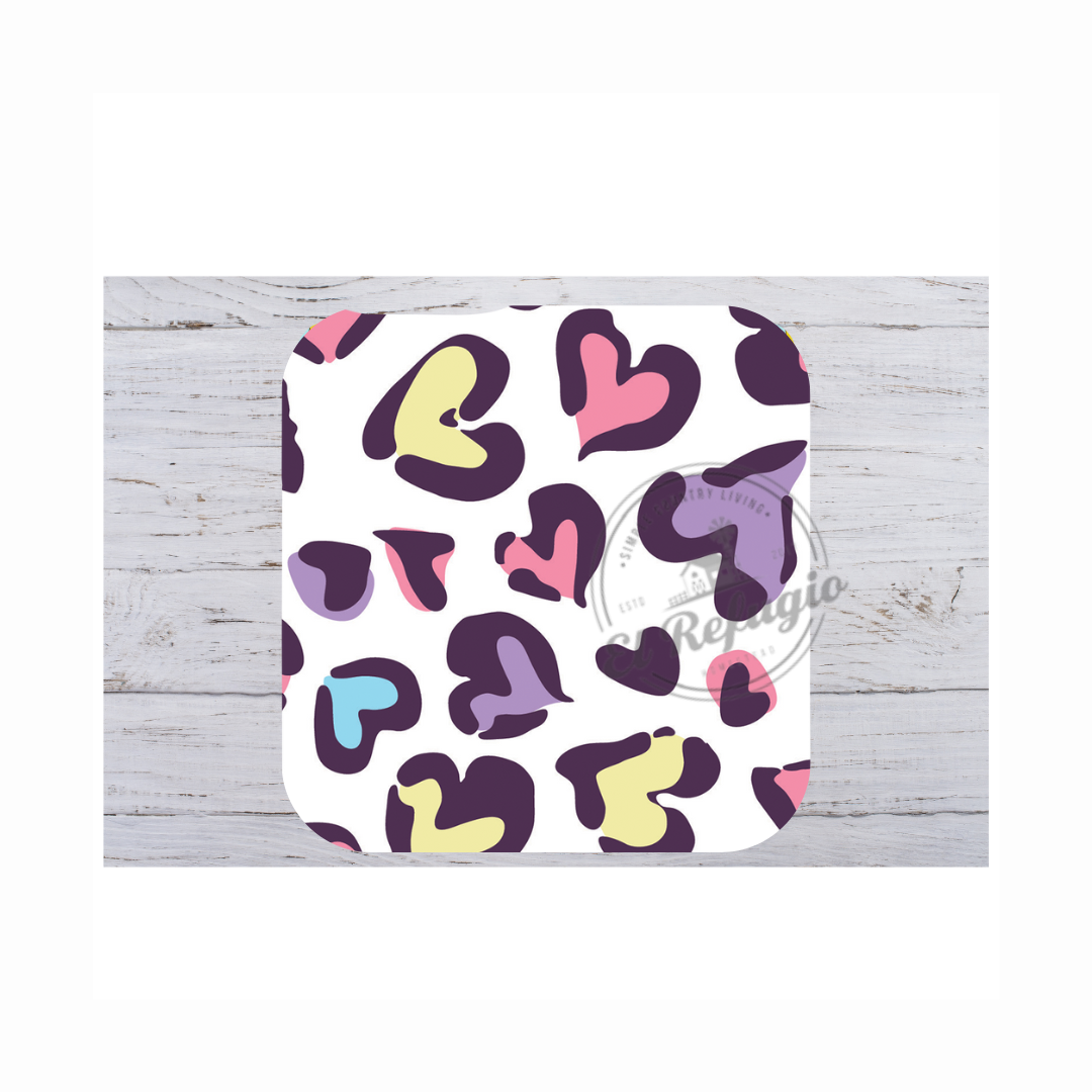 Cheetah hearts MousePad