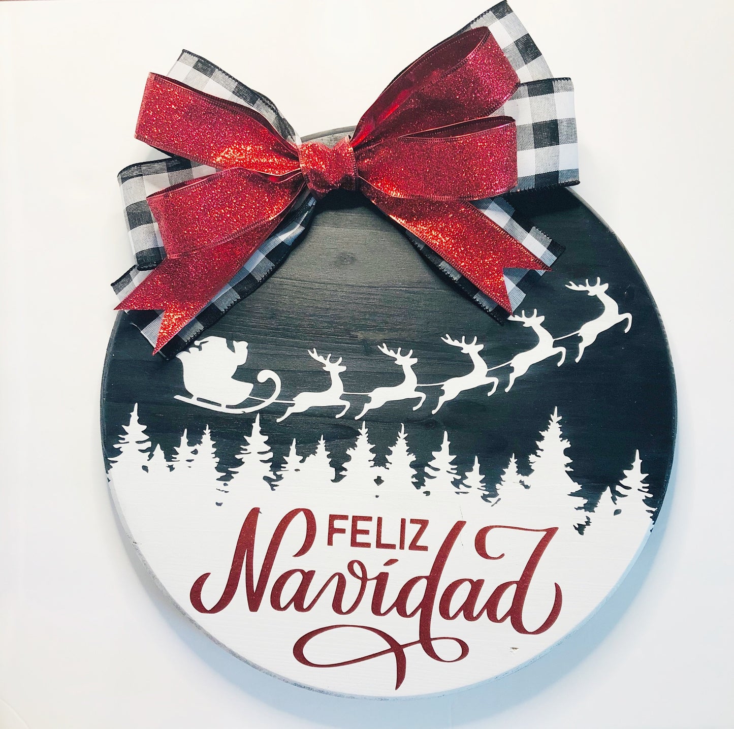 Merry Christmas (Feliz Navidad) Door Hanger