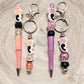 Lotus Semicolon Pen & Keychain Set