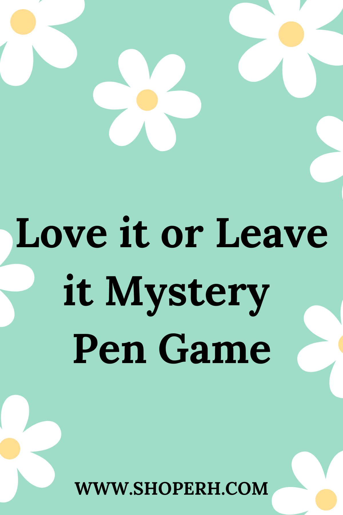 Mystery Pen Night