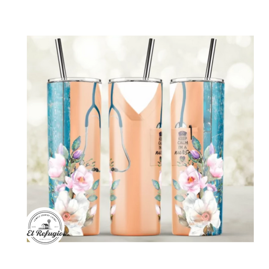 Nurse Life Scrubs Tumbler