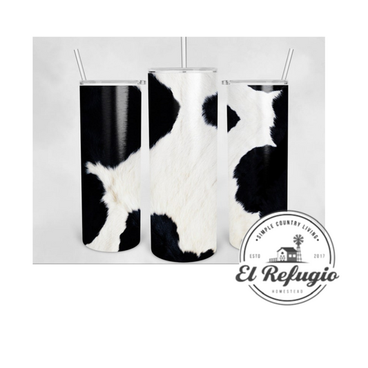 Cow Print Tumbler