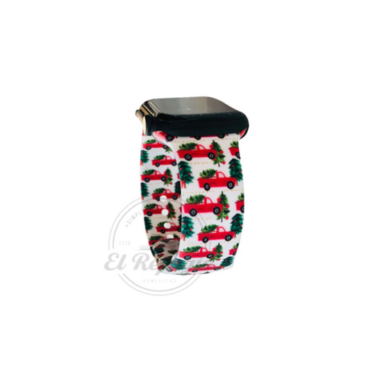 Red Truck Apple Watch Band