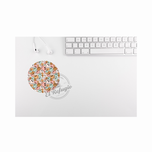 Retro Smiles Mouse Pad