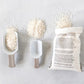 Aren't these scoops adorable? They are perfect to use with cereal, sugar, flour, rice, etc.   Set of two.  Measurements:  6-1/4"L ; 5-3/4"L